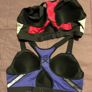Bundle of 4 Victoria secret sports bra